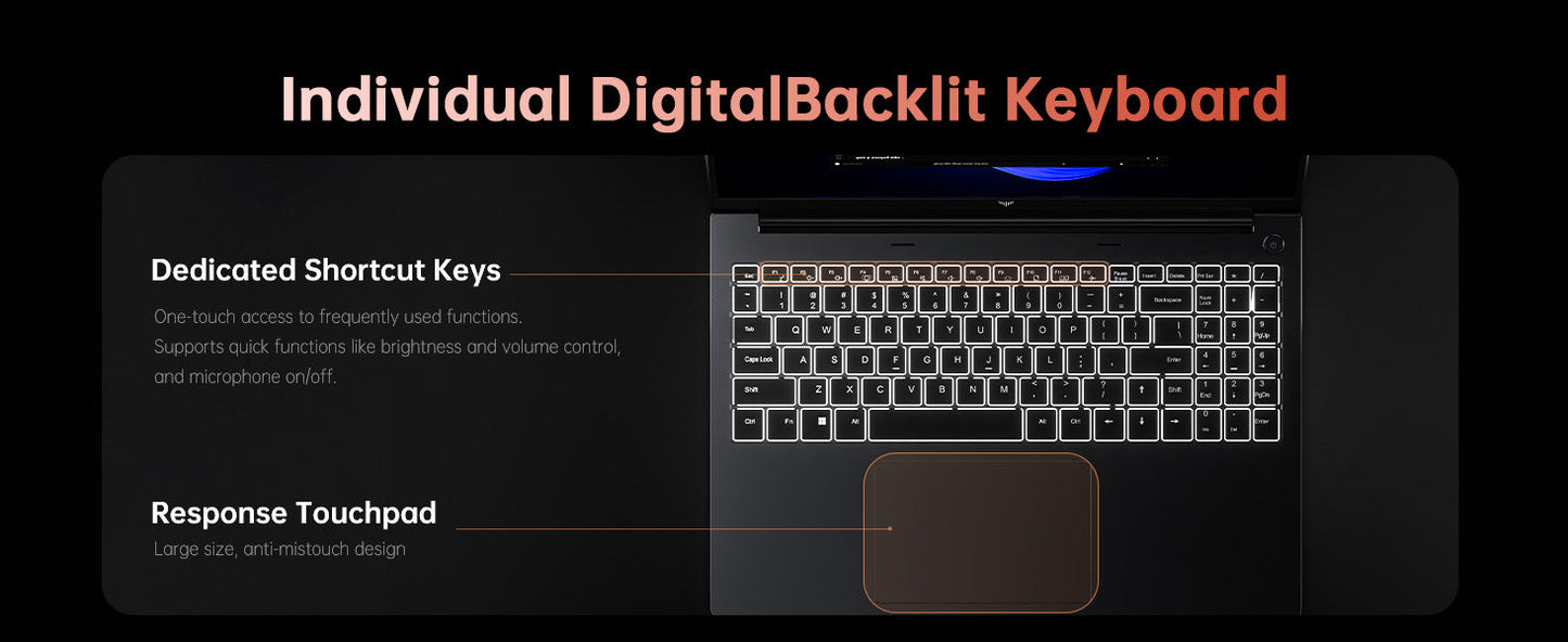 2025 Gaming Laptop, Laptop with AMD Ryzen 7 7735HS (8C/16T, Up to 4.75GHz), 16GB DDR5 512GB NVMe SSD Laptop Computer, Up to 4TB, 16-inch FHD Display, WiFi 6, Backlit KB, Type-C, Dual Fans Elite