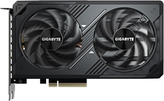 GIGABYTE GeForce RTX 5060 WINDFORCE OC 8G Graphics Card, 8GB 128-bit GDDR7, PCIe 5.0, WINDFORCE Cooling System, GV-N5060WF2OC-8GD Video Card Elite
