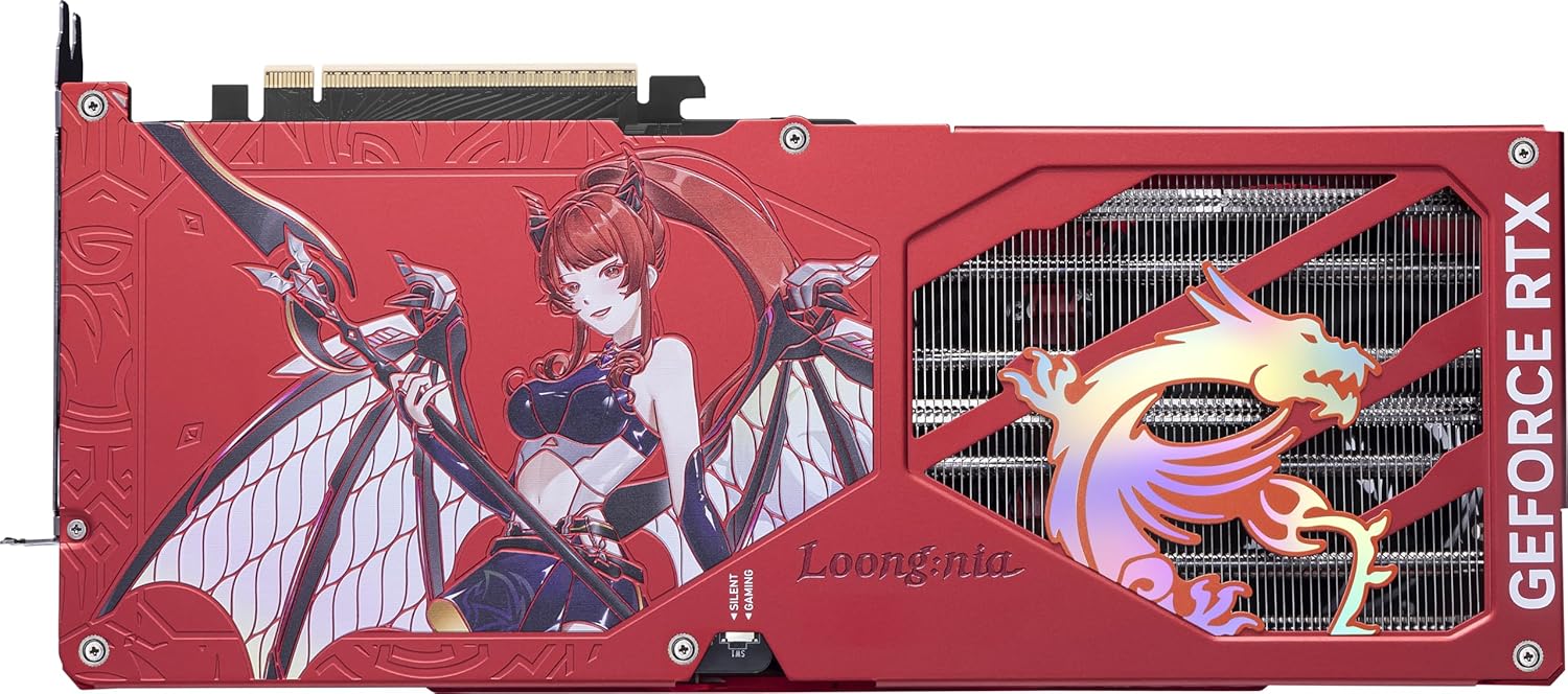 MSI Gaming RTX 5070 Ti 16G MLG Edition OC Graphics Card (16GB GDDR7, 256-bit, Extreme Clock 2580 MHz, DisplayPort x 3 2.1a, HDMI 2.1b, NVIDIA Blackwell Architecture) Elite