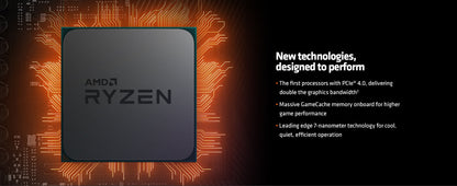 AMD Ryzen 5 3600 6-Core, 12-Thread Unlocked Desktop Processor with Wraith Stealth Cooler Elite