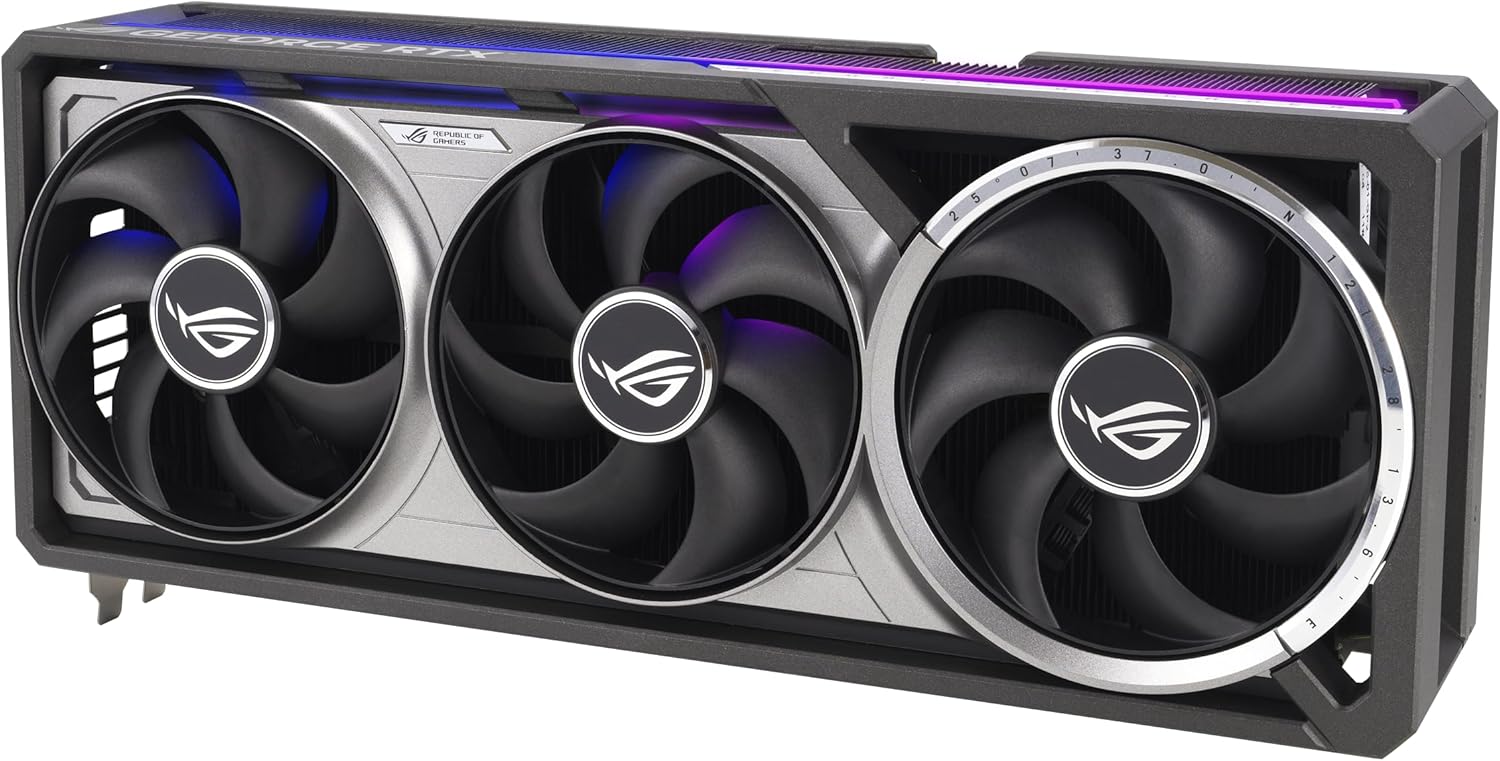 ASUS ROG Astral GeForce RTX™ 5090 OC Edition Gaming Graphics Card (PCIe® 5.0, 32GB GDDR7, HDMI®/DP 2.1, 3.8-Slot, 4-Fan Design, Axial-tech Fans, Patented Vapor Chamber, Phase-Change GPU Thermal pad) Elite