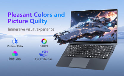 16 Inch Laptop Computer, FHD IPS 1200p Screen, Gaming Laptop i5 (Up to 3.6GHz) for 16GB LPDDR4 RAM 1TB SSD, 180 Angle Open WiFi 5 HDMI Backlit Keyboard UHD Graphics 617 with Numeric Keypad Elite