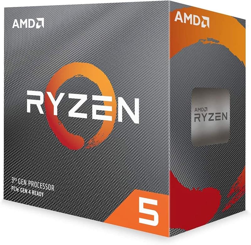 AMD Ryzen 5 3600 6-Core, 12-Thread Unlocked Desktop Processor with Wraith Stealth Cooler Elite