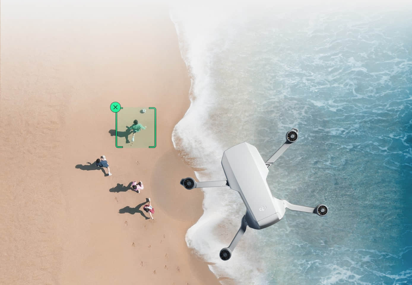 For DJI Mini 4K Drone 4K UHD Camera 31-min Max Flight Time 10km Video Transmission Auto Return Wind Resistance 31g 3-Axis Gimbal Elite