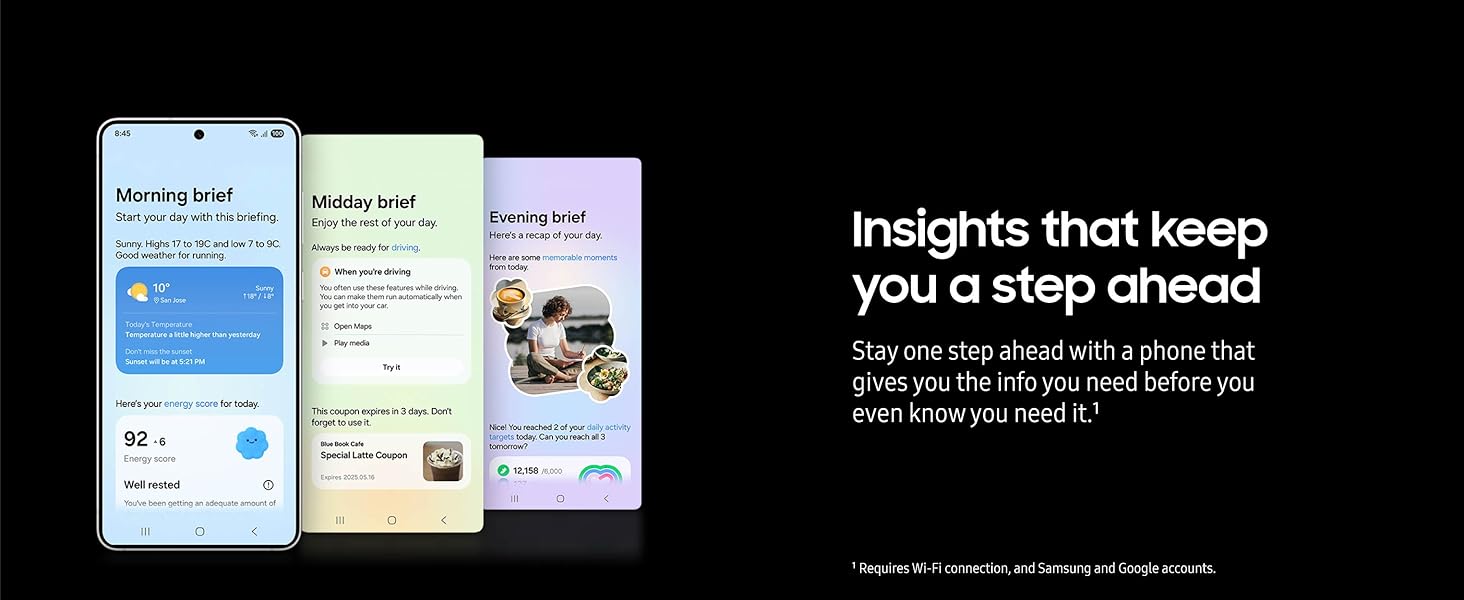 SAMSUNG Galaxy S25 Edge Cell Phone, 256 GB AI Smartphone, Unlocked Android, Night Video, Fast Processor, ProScaler Display, All-Day Battery, 2025, US 1 Yr Manufacturer Warranty, Titanium Silver Elite