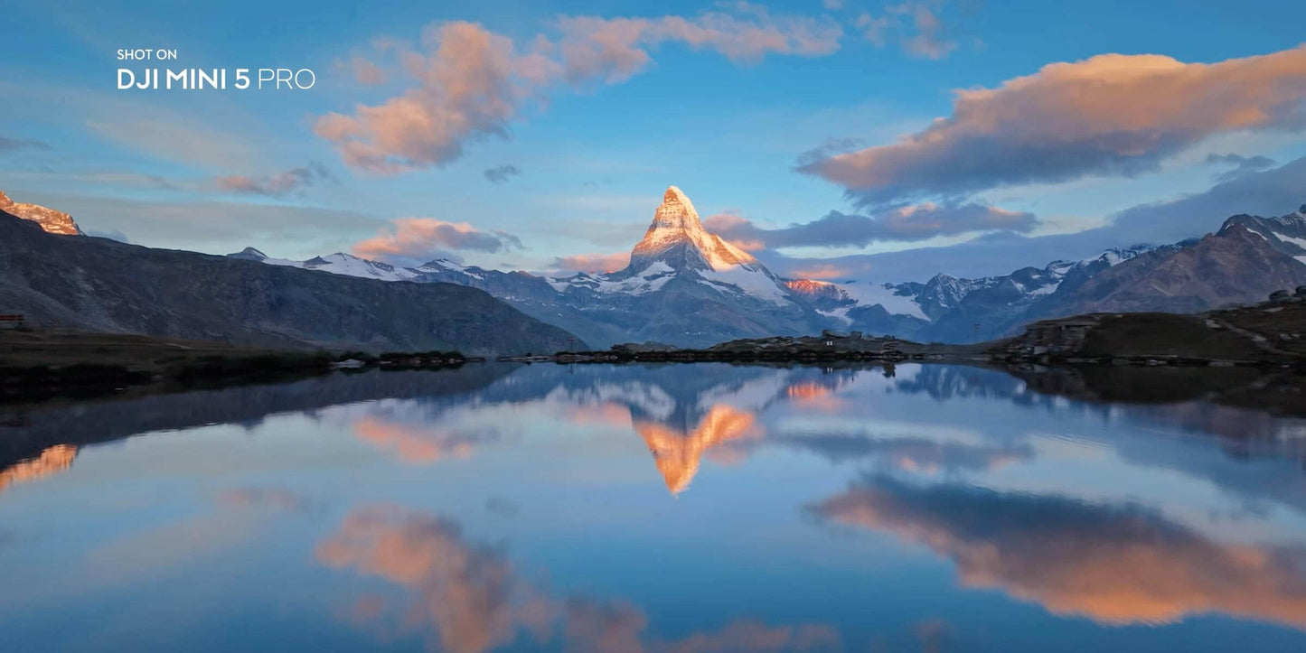 DJI Mini 5 Pro Fly More Combo Drone 1-Inch CMOS Nightscape Camera Obstacle Sensing Beginner-Friendly Includes Remote Control Elite