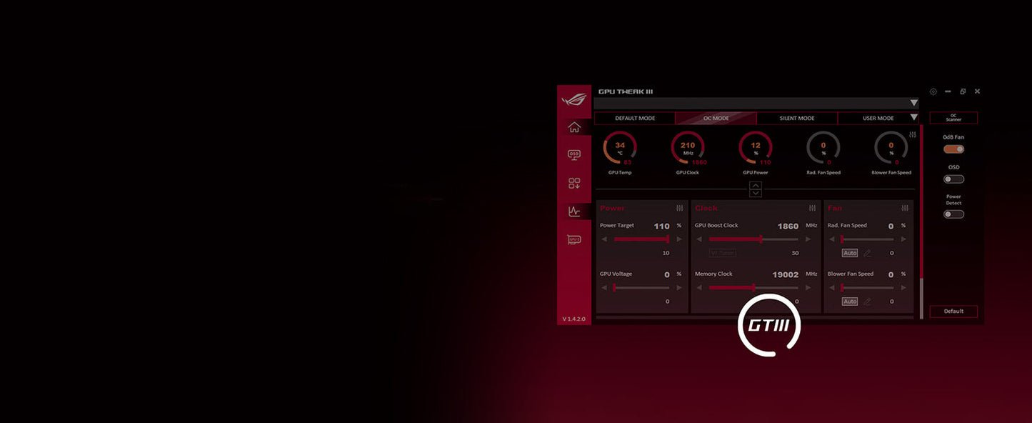 ASUS TUF Gaming GeForce RTX ™ 5070 Ti 16GB GDDR7 OC Edition Gaming Graphics Card (PCIe® 5.0, HDMI®/DP 2.1, 3.125-slot, Military-Grade Components, Protective PCB Coating, axial-tech Fans) Elite