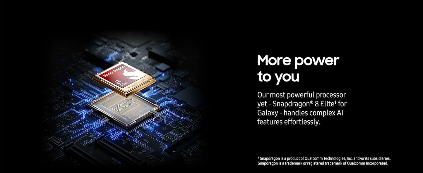 SAMSUNG Galaxy S25 Edge Phone, 512 GB AI Smartphone, Unlocked Android, Night Video, Fast Processor, ProScaler Display, All-Day Battery, 2025, US 1 Yr Manufacturer Warranty, Titanium JetBlack Elite