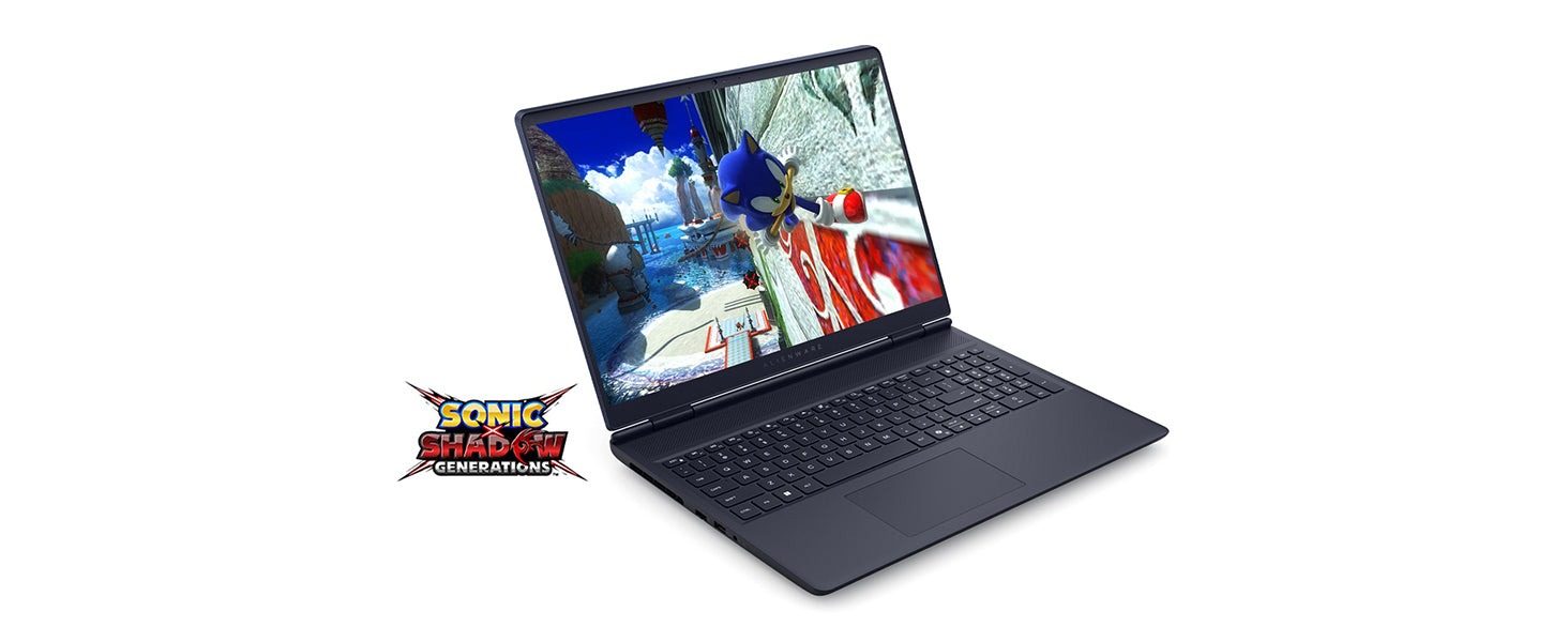 Alienware 16 Aurora Gaming Laptop AC16250-16" WQXGA 120Hz Display, Intel Core 7-240H Processor, 16GB DDR5 RAM, 1TB SSD, NVIDIA GeForce RTX 5050 8GB Graphics, Windows 11 Home, Onsite Service - Blue Elite