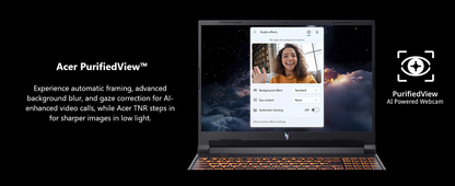 Acer Nitro V Gaming Laptop | Intel Core 9 Processor 270H | NVIDIA GeForce RTX 5070 Laptop GPU | 16" WUXGA IPS 180Hz Display | 32GB DDR5 | 1TB Gen 4 SSD | Wi-Fi 6 | Backlit KB | ANV16-72-933F Elite