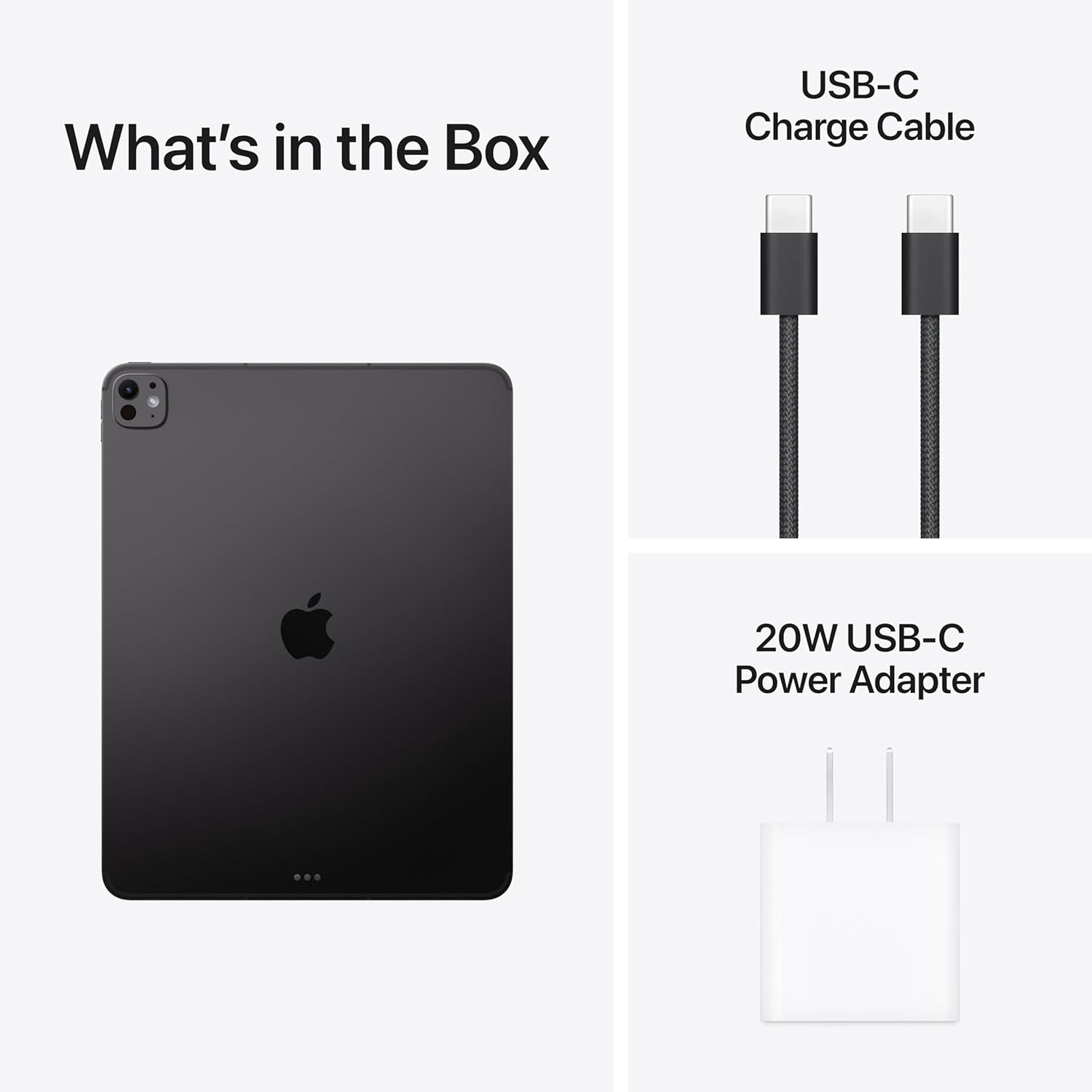 Apple iPad Pro 13 Inch M5: Ultra Retina XDR Nano Glass 1TB 12MP Cams LiDAR Wi Fi 7 N1 5G C1X Face ID Space Black Elite