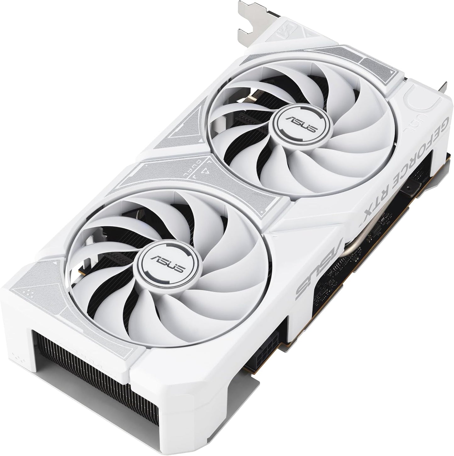 ASUS Dual GeForce RTX™ 5060 8GB GDDR7 White Edition (PCIe 5.0, 8GB GDDR7, DLSS 4, HDMI 2.1b, DisplayPort 2.1b, 2.5-Slot, Axial-tech Fan Design, 0dB Technology, Dual BIOS and More) Elite