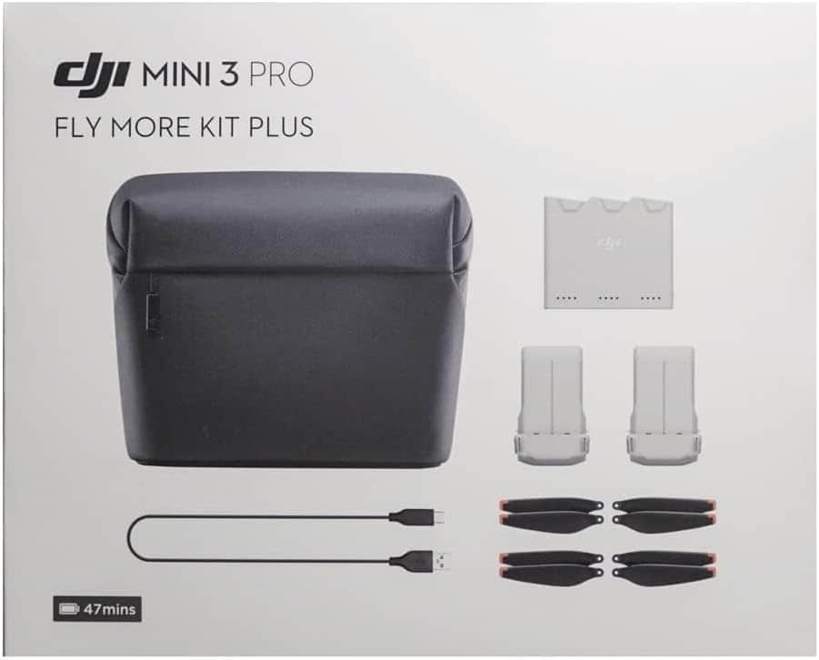 DJI Mini 3 Pro Fly More Kit Plus Long Flight Time Kit & Accessories for DJI Mini 3 Pro Drone Elite