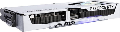 MSI Gaming RTX 5070 TI 16G Gaming Trio OC White Graphics Card (16GB GDDR7, 256-bit, Extreme Performance: 2580 MHz, DisplayPort x 3 2.1a, HDMI 2.1b, NVIDIA Blackwell Architecture) Elite
