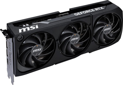 MSI Gaming RTX 5080 16G Shadow 3X OC Graphics Card (16GB GDDR7, 256-bit, Extreme Clock TBD MHz, DisplayPort x 3 2.1a, HDMI 2.1b, NVIDIA Blackwell Architecture) Elite