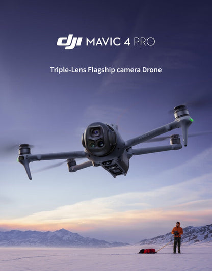 Mavic 4 Pro RC2 the 100-megapixel Hasselblad Camera Features a 360° Rotating Gimbal with a 51-minute Battery Life Mavic 4 Pro RC Elite