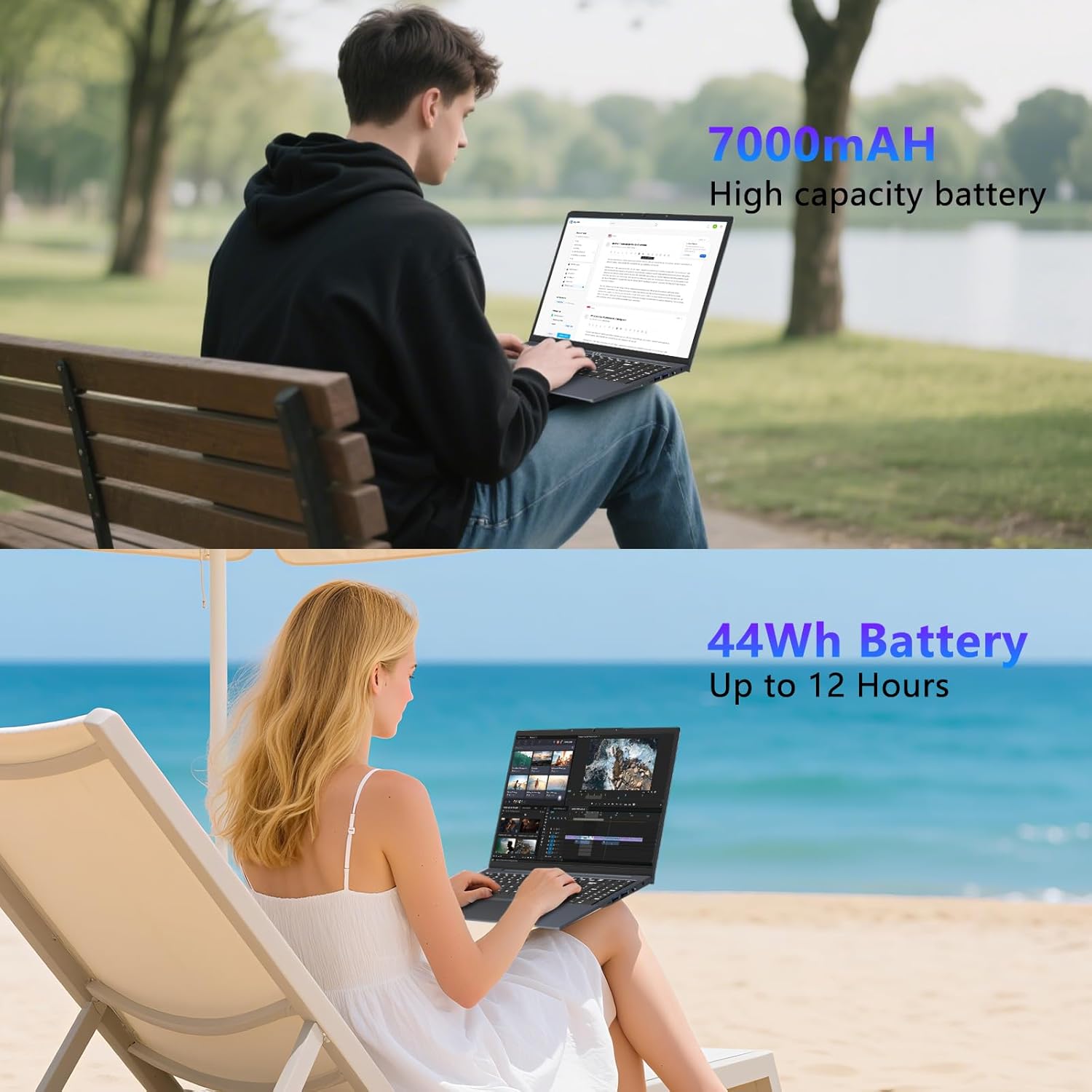 16 Inch Laptop Computer, FHD IPS 1200p Screen, Gaming Laptop i5 (Up to 3.6GHz) for 16GB LPDDR4 RAM 1TB SSD, 180 Angle Open WiFi 5 HDMI Backlit Keyboard UHD Graphics 617 with Numeric Keypad Elite