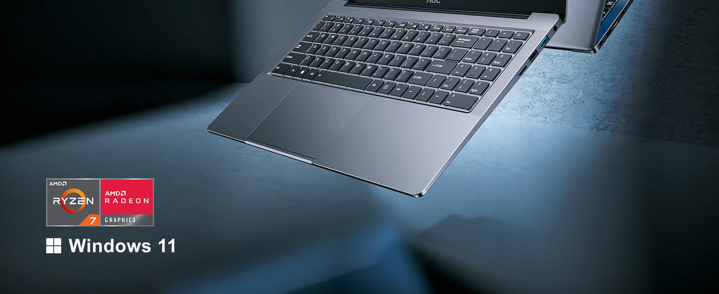 2025 AMD Laptop Computer with Ryzen 7 5700U (8C/16T, Up to 4.3GHz) Ryzen Laptop With Radeon RX Vega 8 Graphics Laptop 16GB RAM 512GB NVMe SSD, Win 11, 16.1 FHD Display, WiFi 6,53Wh Battery,HDMI,Webcam Elite