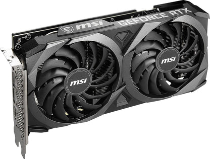 MSI Gaming GeForce RTX 3060 12GB 15 Gbps GDRR6 192-Bit HDMI/DP PCIe 4 Torx Twin Fan Ampere OC Graphics Card Elite