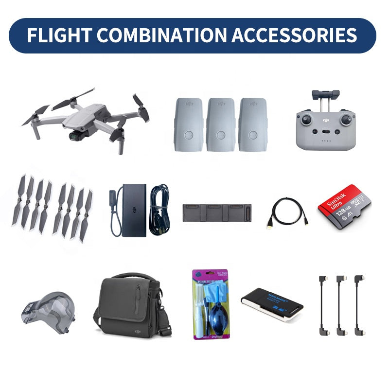 Original   Royal Mavic Air2 4K HD Quadcopter Aerial Photography UAV Flight Combination Suit Elite