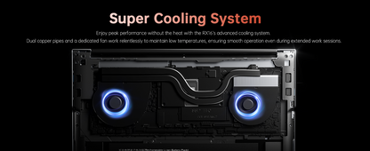 2025 Gaming Laptop, Laptop with AMD Ryzen 7 7735HS (8C/16T, Up to 4.75GHz), 16GB DDR5 512GB NVMe SSD Laptop Computer, Up to 4TB, 16-inch FHD Display, WiFi 6, Backlit KB, Type-C, Dual Fans Elite