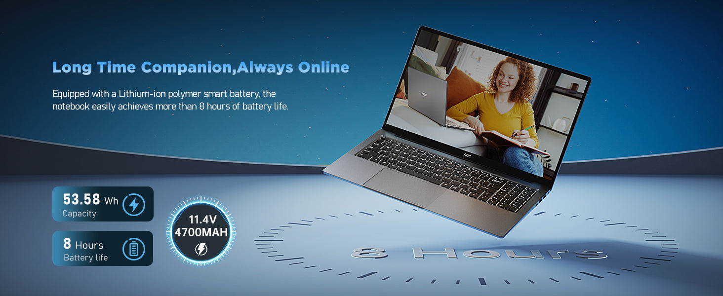 2025 AMD Laptop Computer with Ryzen 7 5700U (8C/16T, Up to 4.3GHz) Ryzen Laptop With Radeon RX Vega 8 Graphics Laptop 16GB RAM 512GB NVMe SSD, Win 11, 16.1 FHD Display, WiFi 6,53Wh Battery,HDMI,Webcam Elite