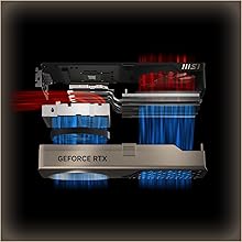 MSI Gaming RTX 5070 Ti 16G Expert OC Graphics Card (16GB GDDR7, 256-bit, Extreme Performance: 2588, DisplayPort x 3 2.1a, HDMI 2.1b, NVIDIA Blackwell Architecture) Elite