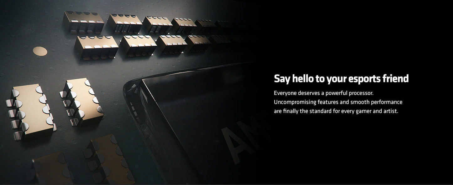 AMD Ryzen 5 3600 6-Core, 12-Thread Unlocked Desktop Processor with Wraith Stealth Cooler Elite