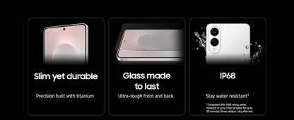 SAMSUNG Galaxy S25 Edge Cell Phone, 256 GB AI Smartphone, Unlocked Android, Night Video, Fast Processor, ProScaler Display, All-Day Battery, 2025, US 1 Yr Manufacturer Warranty, Titanium Silver Elite