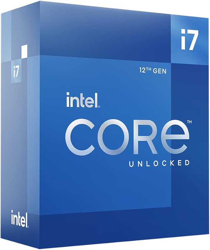 Intel Core i7-12700K Gaming Desktop Processor with Integrated Graphics and 12 (8P+4E) Cores up to 5.0 GHz Unlocked LGA1700 600 Series Chipset 125W Elite