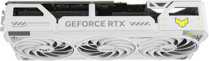 ASUS TUF Gaming GeForce RTX ™ 5070 Ti 16GB GDDR7 White OC Edition Gaming Graphics Card (PCIe® 5.0, HDMI®/DP 2.1, 3.125-slot, Military-Grade Components, Protective PCB Coating, axial-tech Fans) Elite