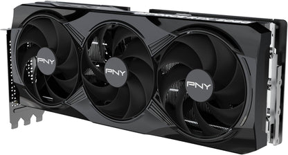 PNY NVIDIA GeForce RTX™ 5080 OC Triple Fan, Graphics Card (16GB GDDR7, 256-bit, Boost Speed: 2730 MHz, PCIe® 5.0, HDMI®/DP 2.1, 2.99-Slot, NVIDIA Blackwell Architecture, DLSS 4) Elite