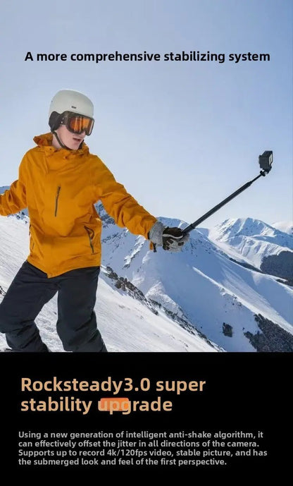 DJI  Action 3 Standard  With Quick-release Design for Easy Horizontal and Vertical Mounting 4K/120fps & Super-Wide FOV Elite