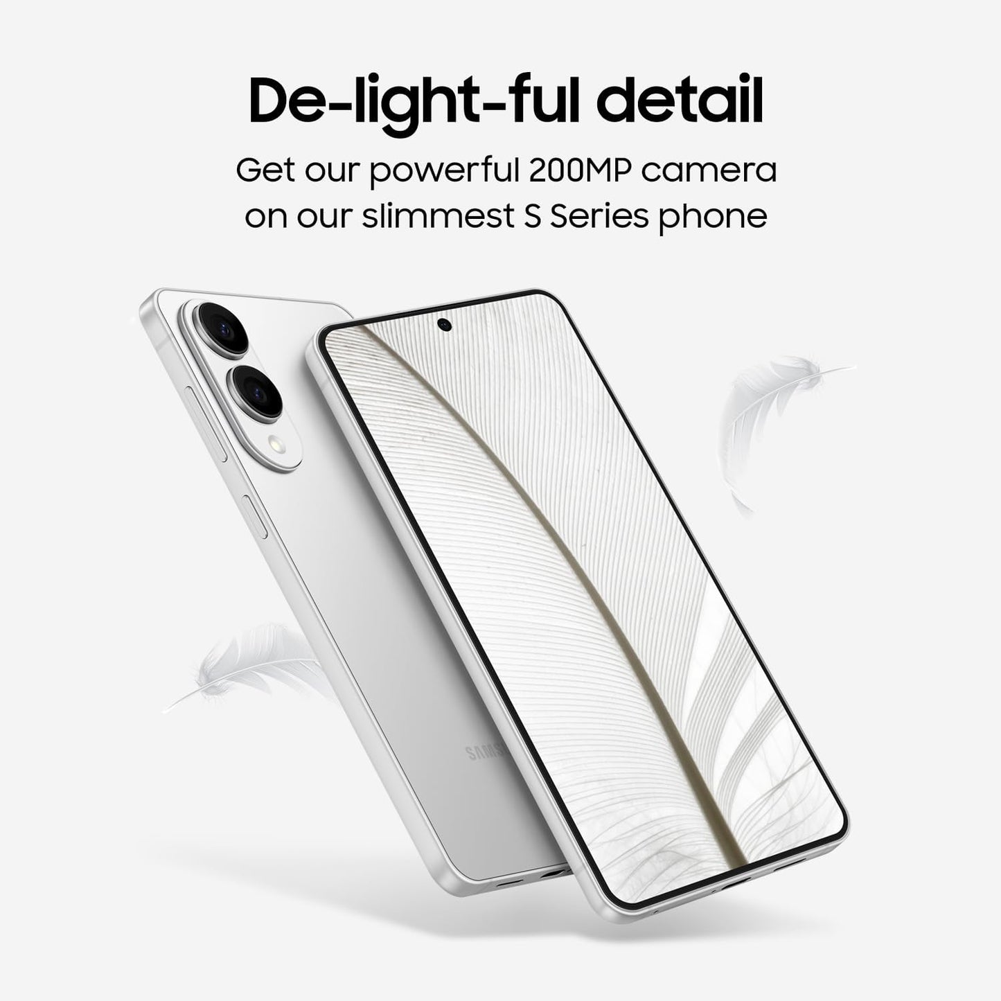 SAMSUNG Galaxy S25 Edge 256GB AISmartphone NightVid FastProc ProDisplay AllDayBat 2025 TitanSilver Elite