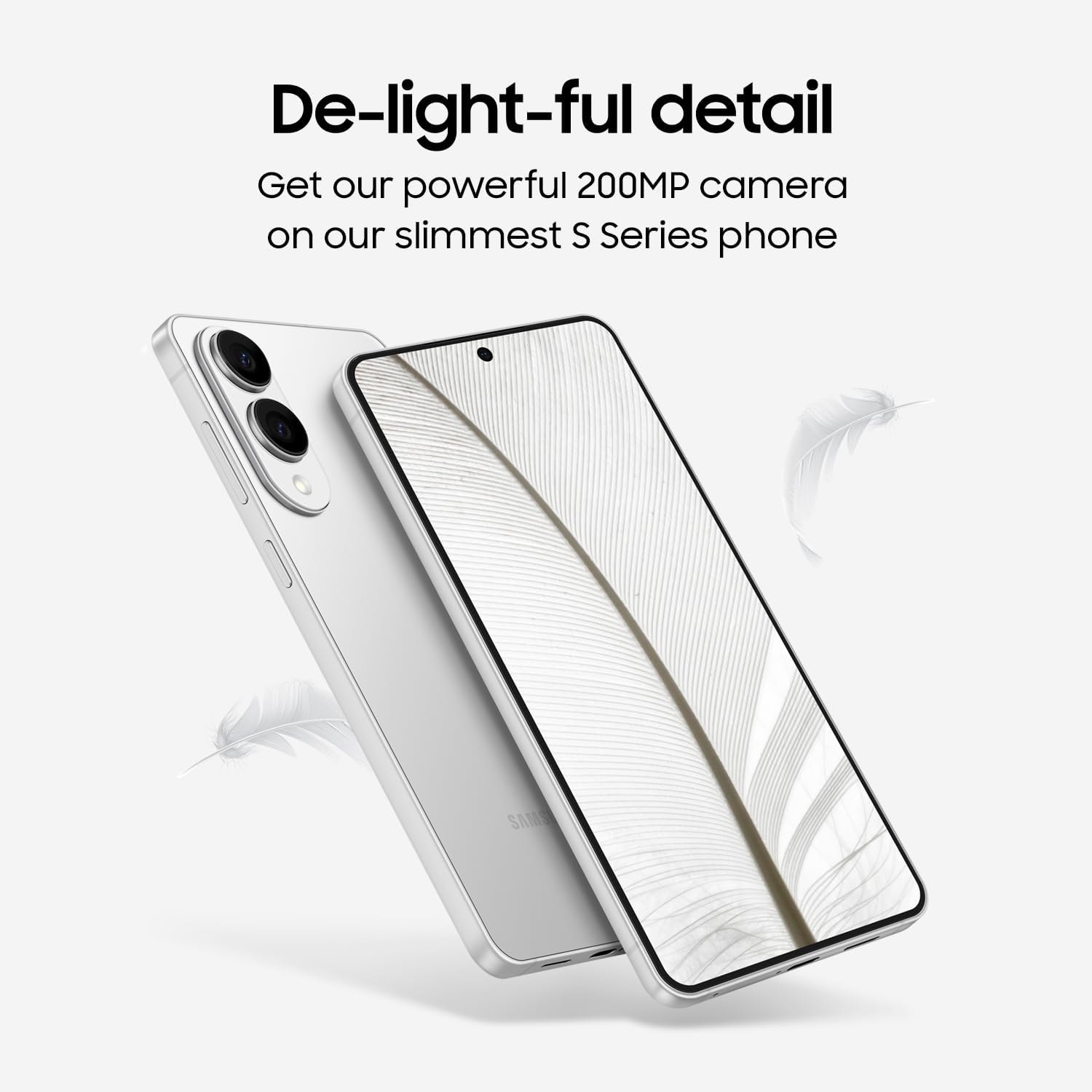 SAMSUNG Galaxy S25 Edge 256GB AISmartphone NightVid FastProc ProDisplay AllDayBat 2025 TitanSilver Elite