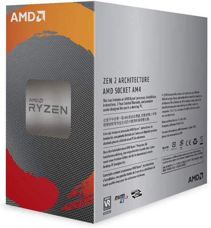 AMD Ryzen 5 3600 6-Core, 12-Thread Unlocked Desktop Processor with Wraith Stealth Cooler Elite