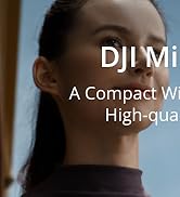 DJI Mic Mini Ultralight Wireless Lavalier Microphone for IPhone/Android 48h Use 2 TX 1 RX Charging Case 48h Use Noise Cancelling Elite