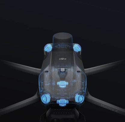 New DJI Matrice 4T Drone with 48MP Thermal and 48MP Wide-Angle Camera NIR Auxiliary LED Lights Plastic Material App Controlled Elite