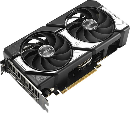 ASUS Dual GeForce RTX™ 5060 8GB GDDR7 OC Edition (PCIe 5.0, 8GB GDDR7, DLSS 4, HDMI 2.1b, DisplayPort 2.1b, 2.5-Slot Design, Axial-tech Fan Design, 0dB Technology, and More) Elite