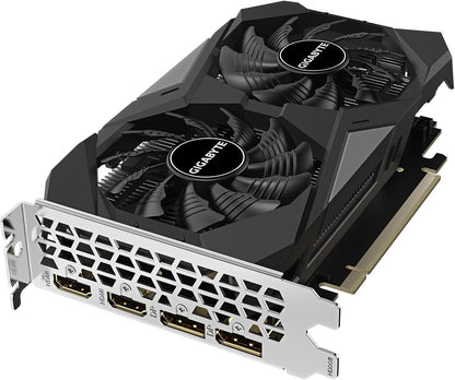 GIGABYTE GeForce RTX 3050 WINDFORCE OC V2 6G Graphics Card, 2X WINDFORCE Fans, 6GB GDDR6 96-bit GDDR6, GV-N3050WF2OCV2-6GD Graphics Card Elite