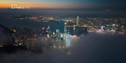 DJI Mini 5 Pro Fly More Combo Drone 1-Inch CMOS Nightscape Camera Obstacle Sensing Beginner-Friendly Includes Remote Control Elite