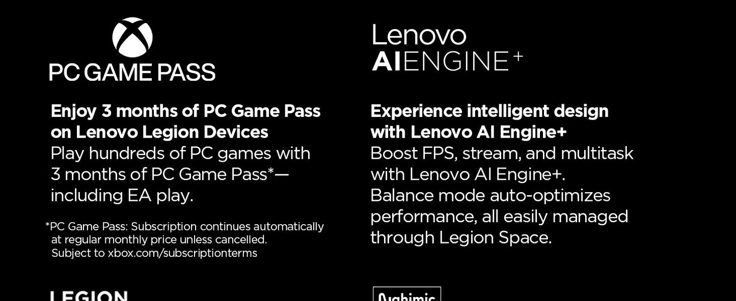 Lenovo Legion 5i – Gaming Laptop - Intel® Core™ i7-14700HX - 15" 2.5K WQXGA PureSight OLED Display–165Hz Refresh Rate–NVIDIA® GeForce RTX™ 5070 – 16 GB Memory – 1 TB Storage – 3 Months of PC GamePass Elite
