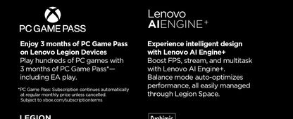 Lenovo Legion 5i – Gaming Laptop - Intel® Core™ i7-14700HX - 15" 2.5K WQXGA PureSight OLED Display–165Hz Refresh Rate–NVIDIA® GeForce RTX™ 5070 – 16 GB Memory – 1 TB Storage – 3 Months of PC GamePass Elite