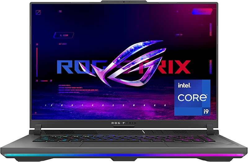 ASUS ROG Strix G16 (2025) Gaming Laptop, 16” ROG Nebula Display 16:10 2.5K 240Hz/3ms, NVIDIA® GeForce RTX™ 5070 Ti GPU, Intel® Core™ Ultra 9 275HX Processor, 32GB DDR5, 1TB SSD, Wi-Fi 7, Win11 Home Elite