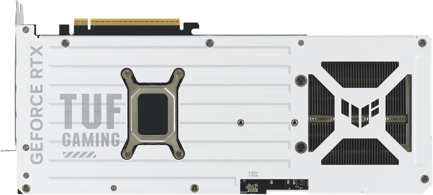 ASUS TUF Gaming GeForce RTX ™ 5070 Ti 16GB GDDR7 White OC Edition Gaming Graphics Card (PCIe® 5.0, HDMI®/DP 2.1, 3.125-slot, Military-Grade Components, Protective PCB Coating, axial-tech Fans) Elite