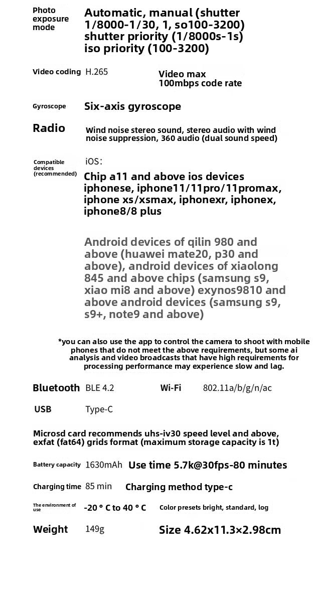Insta360 One X2 360-Degree WaterProof Sports Action Camera with 5.7K AI Edit Live Webcam Voice Control Panoramic Features Elite