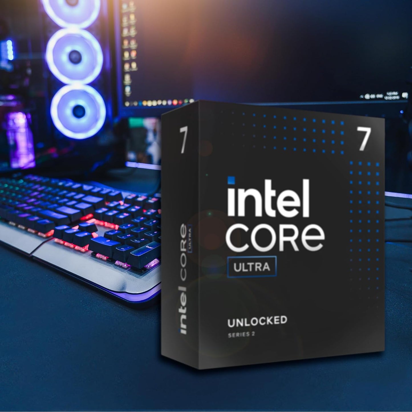 Intel Core Ultra 7 Desktop Processor 265K - 20 cores (8 P-cores + 12 E-cores) up to 5.5 GHz Elite