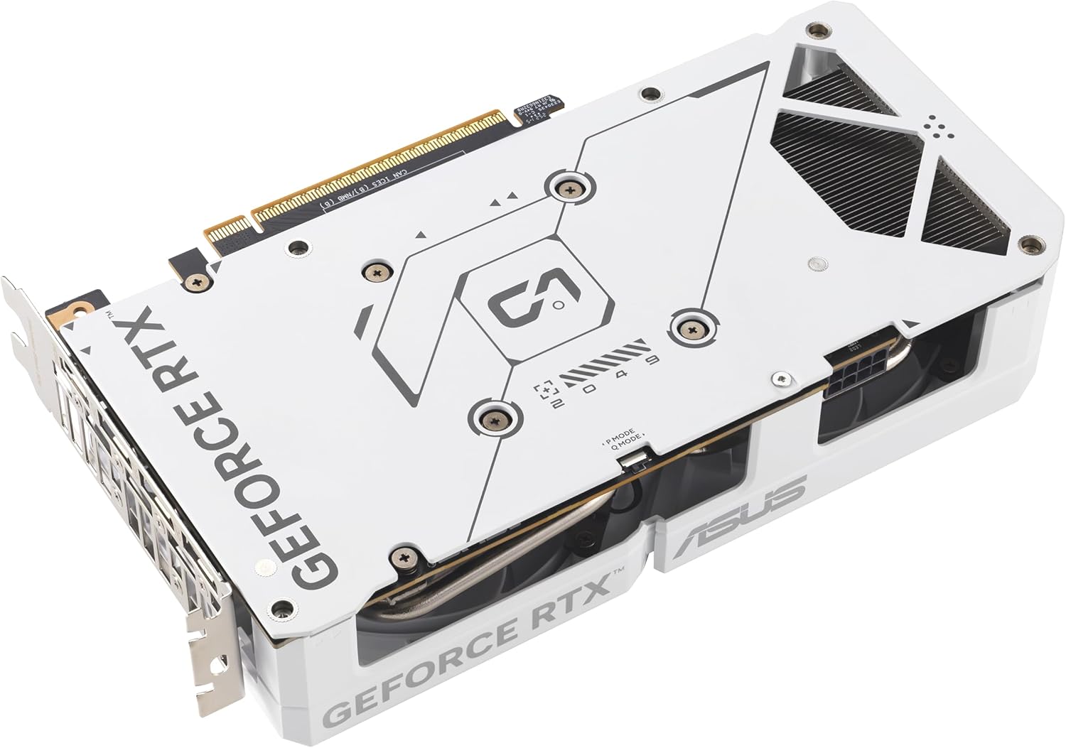 ASUS Dual GeForce RTX™ 5060 8GB GDDR7 White Edition (PCIe 5.0, 8GB GDDR7, DLSS 4, HDMI 2.1b, DisplayPort 2.1b, 2.5-Slot, Axial-tech Fan Design, 0dB Technology, Dual BIOS and More) Elite