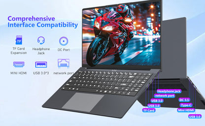 16 Inch Laptop Computer, FHD IPS 1200p Screen, Gaming Laptop i5 (Up to 3.6GHz) for 16GB LPDDR4 RAM 1TB SSD, 180 Angle Open WiFi 5 HDMI Backlit Keyboard UHD Graphics 617 with Numeric Keypad Elite