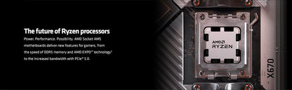 AMD Ryzen 5 7600X 6-Core, 12-Thread Unlocked Desktop Processor Elite